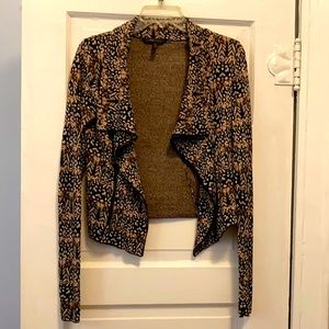 BCBG Zip Up Cardigan Small